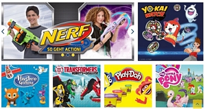 myToys: 25 Prozent Rabatt auf Artikel der Marke Hasbro + 5 Euro Newsletter-Gutschein
