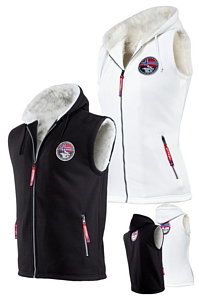 Nebulus Weste BODY FUR für Damen und Herren