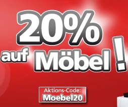 Neckermann: Jubelsonntag mit 20 Prozent Rabatt auf Möbel