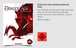 PC-Spiel Dragon Age Origins kostenlos herunterladen