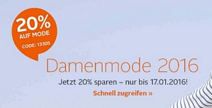 Otto: 20 Prozent Extra-Rabatt auf Mode, Schuhe Accessoires