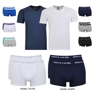 Pierre Cardin Herren 4er Pack T-Shirts oder Boxer