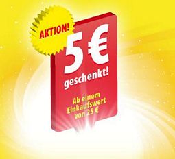 Penny: 5 Euro-Gutschein zum einlösen in allen Penny-Märkten