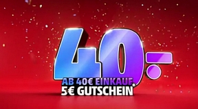 Penny: Für 40 Euro Einkaufen und 5 Euro Gutschein für den nächsten Einkauf erhalten