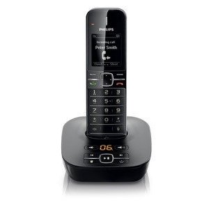 Philips CD4851B/DE Schnurlostelefon mit Freisprechfunktion