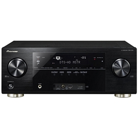 Pioneer VSX-1122-K 7.2 AV-Receiver mit Unterstützung für Apple AirPlay, DLNA 1.5 / Win 7 Streaming-Client, 3D uvm