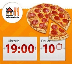 Heute bis 24:00 Uhr – Lieferservice.de Gutschein im Wert von 8 Euro mit 8,01 Euro MBW