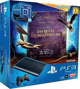 Playstation Super Slim 12GB + Move + Wonderbook