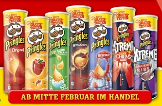 Kostenlos: Pringles Aktionspackung kaufen und Geld zurückerhalten