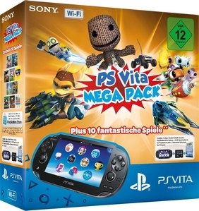 Sony PlayStation Vita Konsole WiFi + Megapack 1