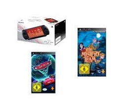 PSP – Konsole E1004 + 2 Spiele kostenlos (Mystery – Team + Cars 2)