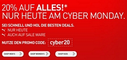 PUMA: 20 Prozent Rabatt am heutigen Cyber-Monday