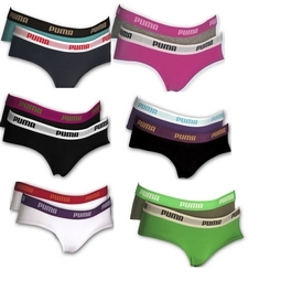 2er Pack Puma Damen Hipster