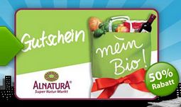 Quicker: 10 Euro-Gutschein für alle Alnatura-Filialen für nur 5 Euro