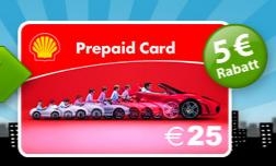 Quicker: 20 Prozent sparen bei SHELL – 25 Euro Gutschein für 20 Euro