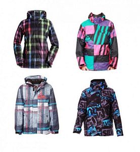 Quiksilver & Roxy Skijacke für Damen und Herren
