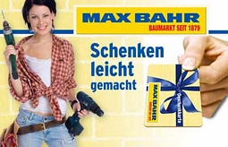 Max Bahr Gutschein im Wert von 10 Euro für 5 Euro bei QYPEdeals