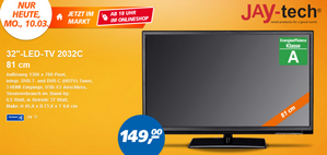 JAY-tech 32 Zoll TV 2032C
