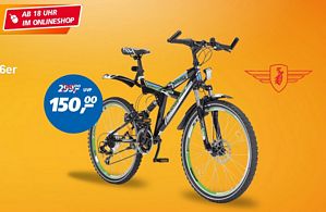 real: Zündapp MTB 24er, 26er oder 28er Mountainbike für nur 150 Euro