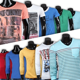 Redbridge by Cipo&Baxx und Rusty Neal Kurzarm oder Langarm T-Shirts
