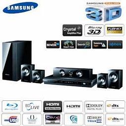 Samsung HT-D5100 1000-Watt 5.1 3D Blu-ray Heimkinosystem