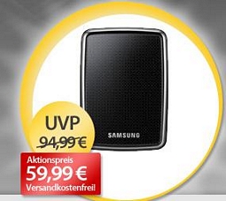 Samsung S2 Portable 750GB externe Festplatte 2,5 Zoll