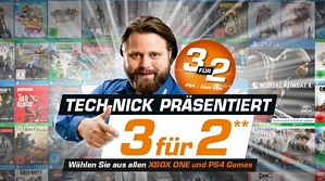 Saturn: 3 Games kaufen, nur 2 bezahlen (Xbox One und Playstation 4)