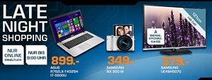 Saturn Latenight-Shopping am 10. Juni 2015