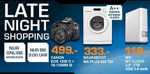Saturn Latenight-Shopping am 26. November 2014