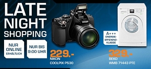 Saturn Latenight-Shopping am 10. September 2014