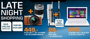 Saturn Latenight-Shopping am 18. Februar 2015
