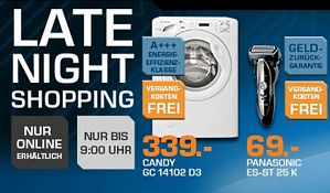 Saturn Latenight-Shopping am 21. Mai 2014