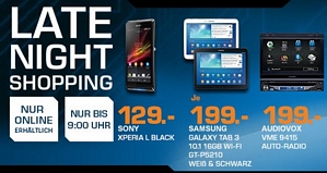 Saturn Latenight-Shopping am 22. Oktober 2014