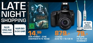 Saturn Latenight-Shopping am 25. März 2015