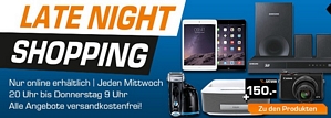 Saturn Latenight-Shopping am 29. Juli 2015