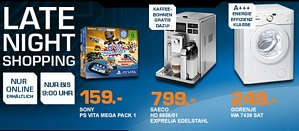Saturn Latenight-Shopping am 21. Januar 2014