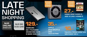 Saturn Latenight-Shopping am 5. März 2014