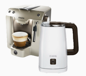 AEG LM 5250 Lavazza A Modo Mio inkl. Milchaufschäumer
