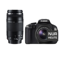 Saturn Super Sunday-Angebote am 27. Oktober u.a. mit der Canon EOS 600D Spiegelreflexkamera inkl. 2 Objektive für 488 Euro (idealo: 600 Euro)