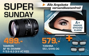 Saturn Super Sunday-Angebote am 12. April 2015