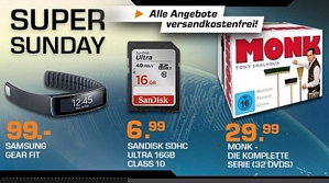 Saturn Super Sunday-Angebote am 08. März 2015