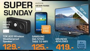 Saturn Super Sunday-Angebote am 02. März 2014