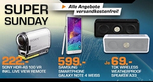 Saturn Super Sunday-Angebote am 01. März 2015