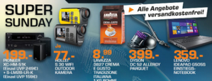 Saturn Super Sunday-Angebote am 10. August 2014