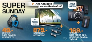 Saturn Super Sunday-Angebote am 16. November 2014