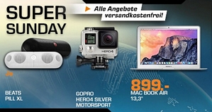 Saturn Super Sunday-Angebote am 17. Mai 2015