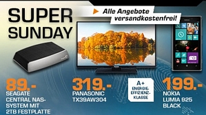 Saturn Super Sunday-Angebote am 19. Oktober 2014