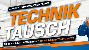 Saturn Technik Tausch: Produkt im Wert von mindestens 499 Euro kaufen und Gutscheinkarte für den nächsten Einkauf erhalten