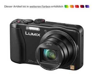 Panasonic DMC-TZ36EG9K Digitalkamera mit 20-fach optischem Zoom