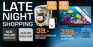 Saturn Latenight-Shopping am 19. März 2014